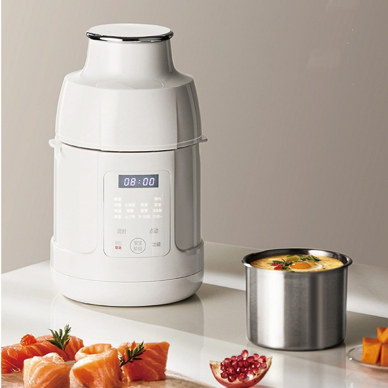 Baby Food Blender - 220V Babyvoedselprocessor Volledig stalen babyvoedselmaker Stomen