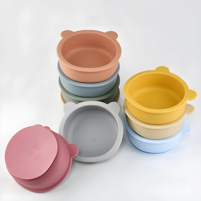 Baby Food Eating - Baby Siliconen Complementaire Voerbak Siliconen Kinderen