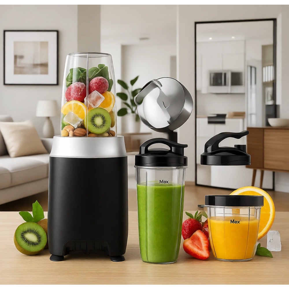 Baby Food Blender - 11-delige persoonlijke blender 900W voor smoothies/shakes/babyvoeding,