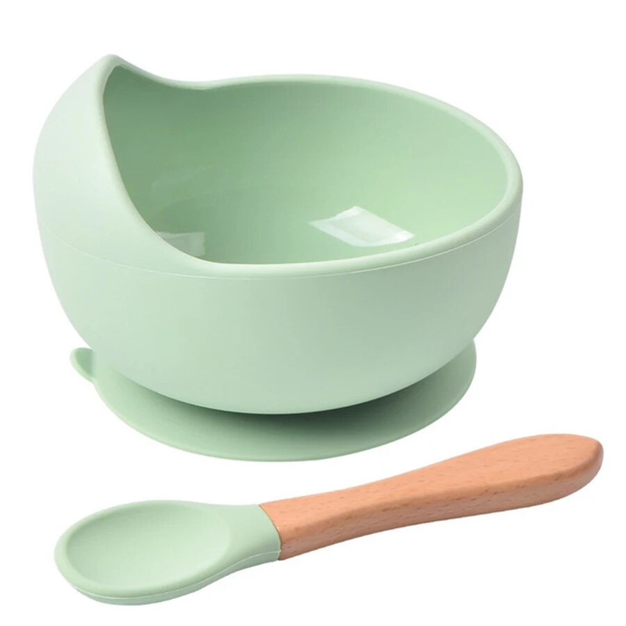 Baby Food Nutrition - Hoge kwaliteit morsbestendige siliconen voerbak Babygerechten