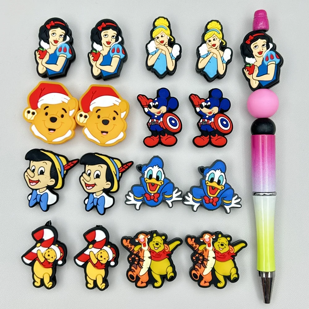 Baby Food Kids - 10Pc Diy Cartoon Mini Siliconen Kralen