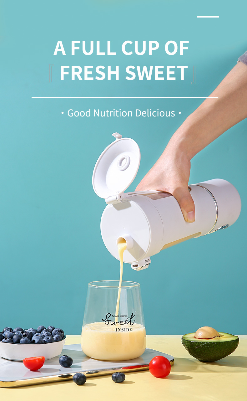 Baby Food Blender - Draagbare multifunctionele 2-in-1 (sap, babyvoeding, gemalen