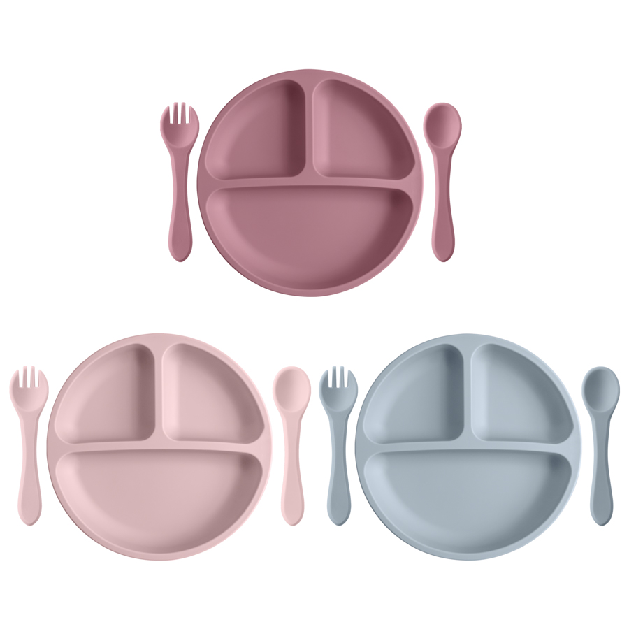 Baby Food Eating - 3PCS Kinderen Servies Set Baby Eten