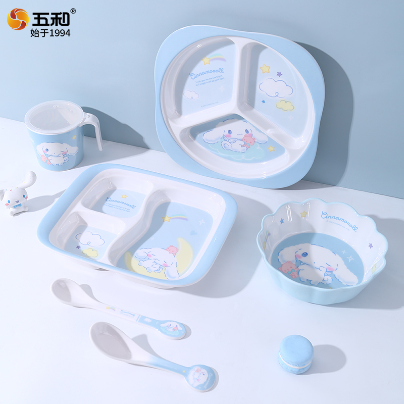 Baby Food Eating - Voor Sanrio Servies Anti Verbranden Kom