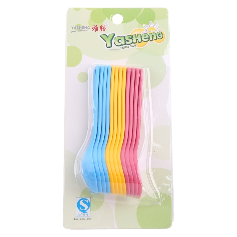 Baby Food Eating - 12Pcs Babyvoeding Lepel Veilig Plastic Peuter