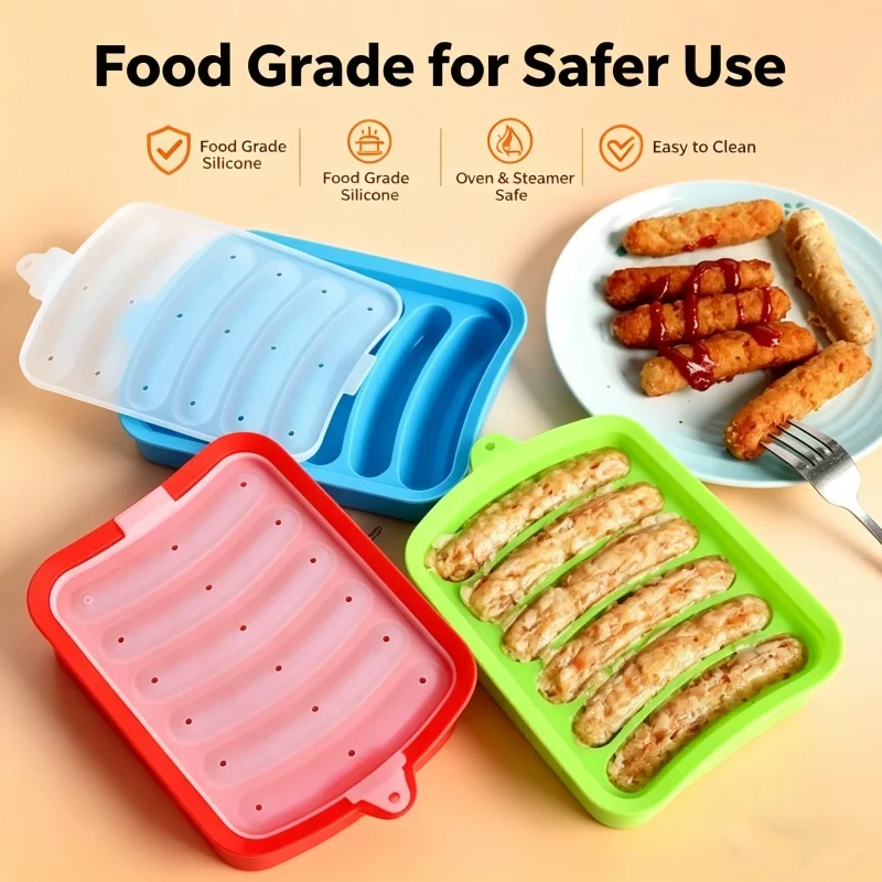 Voedselveilige siliconen worst - Baby Food Dogs recensie en prijs