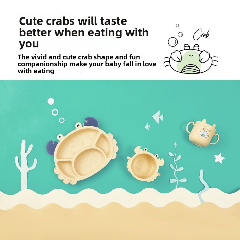 4/6 stuks krabben kinderborden - Baby Food Eating recensie en prijs