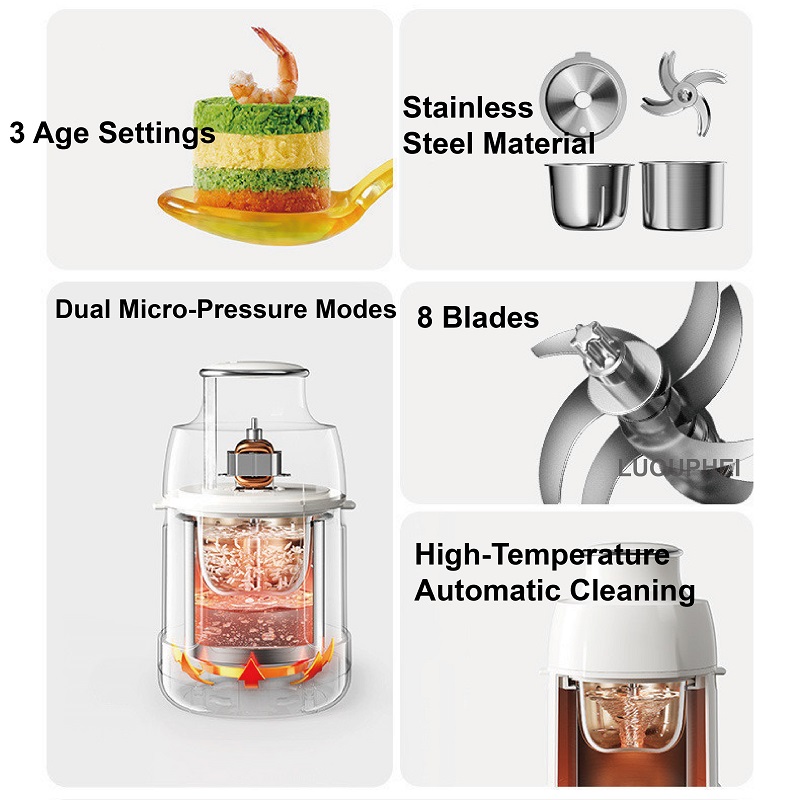 220V Babyvoedselprocessor Voll - Baby Food Blender recensie en prijs
