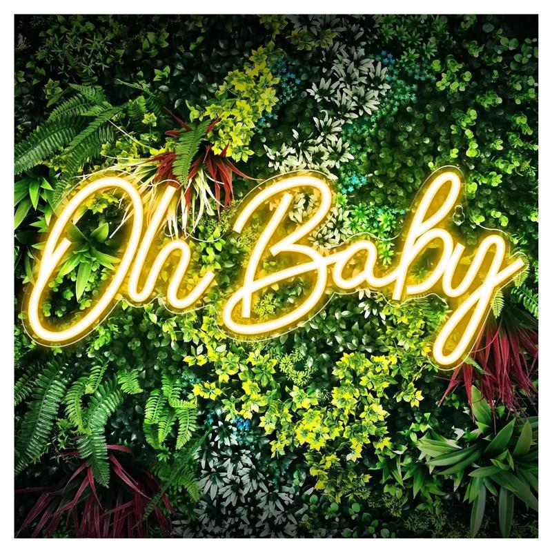 Oh Baby Neonborden voor wandde - Baby Food Restaurant recensie en prijs