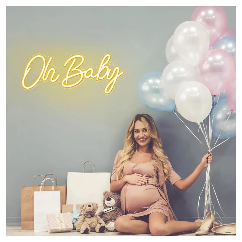 Oh Baby Neonborden voor wandde - Baby Food Restaurant recensie en prijs