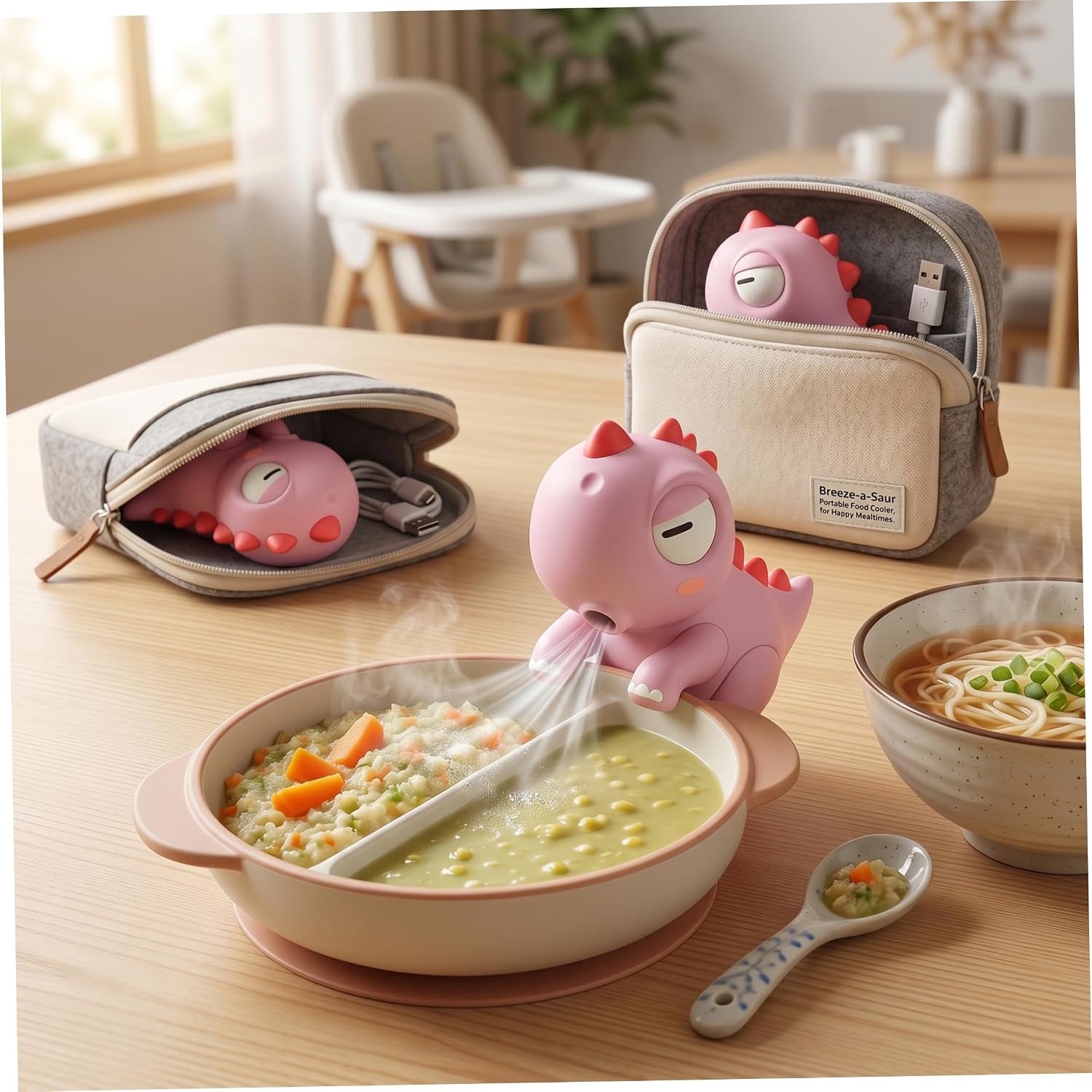 Schattige Olifant Mini-Ventila - Baby Food Kids recensie en prijs