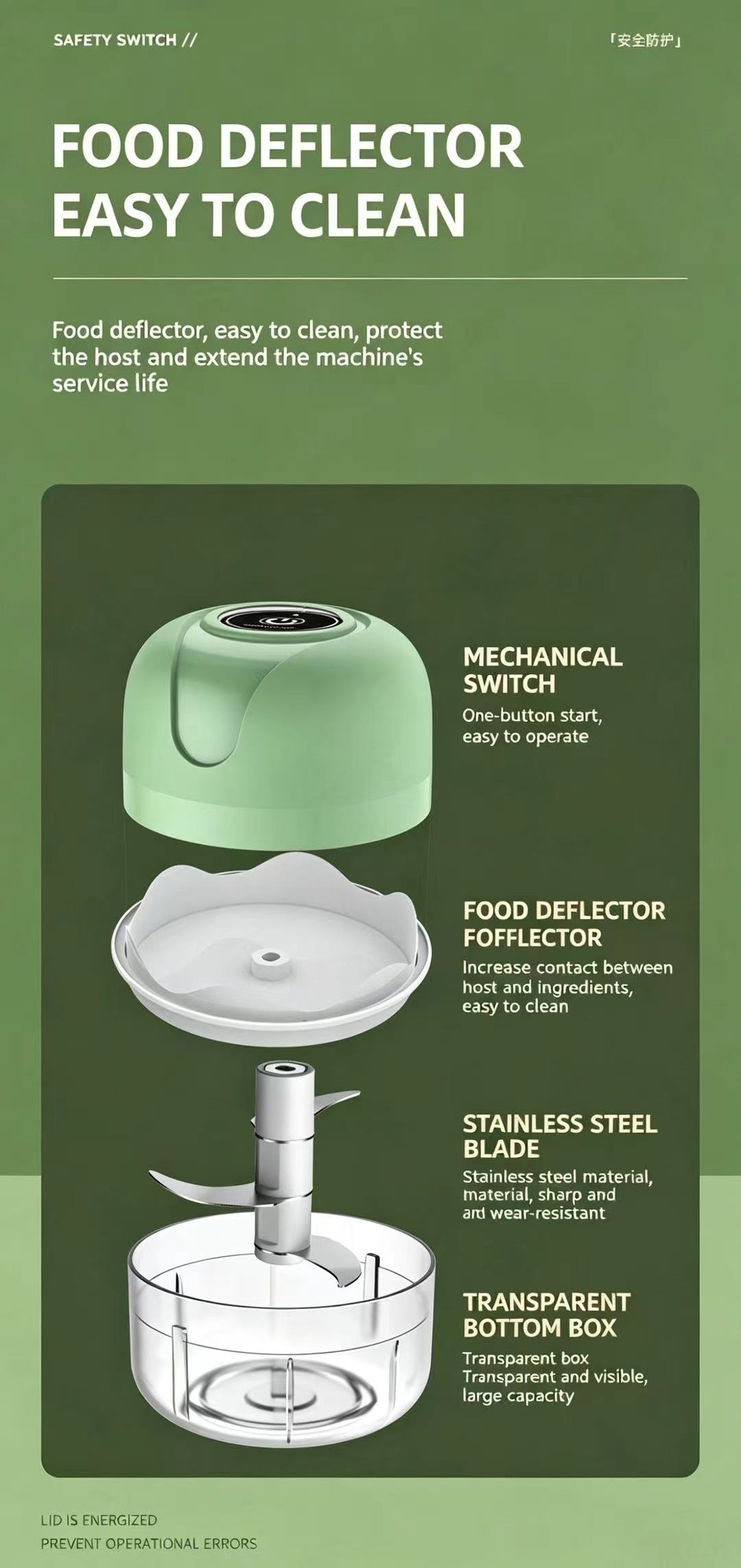 23W USB Oplaadbare Elektrische - Baby Food Kids recensie en prijs
