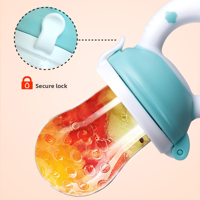4-delige set siliconen fruit-  - Baby Food Nutrition recensie en prijs