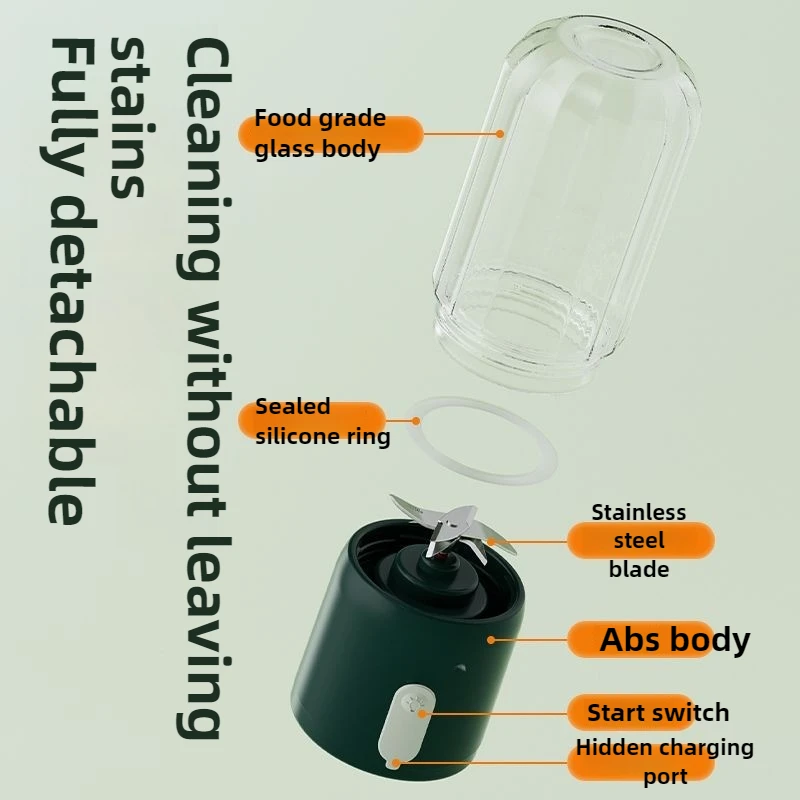 350ml Draagbare Kleine Sapbeke - Baby Food Blender recensie en prijs
