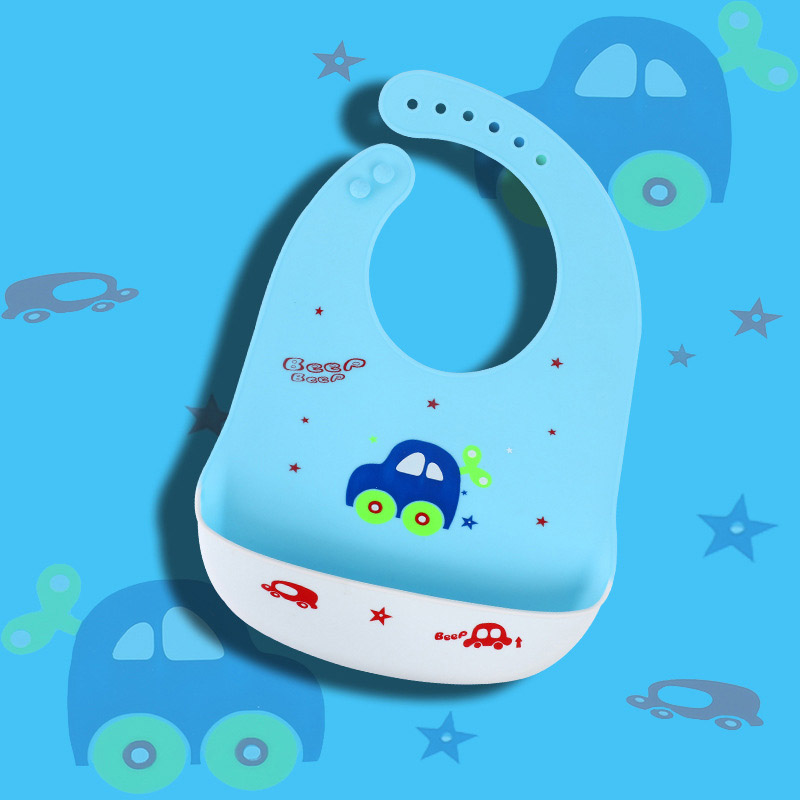 Siliconen babyvoedingsslab Wat - Baby Food Eating recensie en prijs