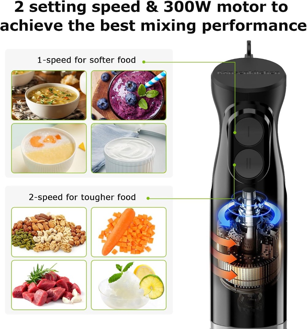 3-in-1 staafmixer met 2 mengsn - Baby Food Blender recensie en prijs