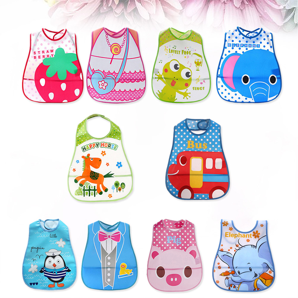 10 stuks babykwijlende slabbet - Baby Food Eating recensie en prijs
