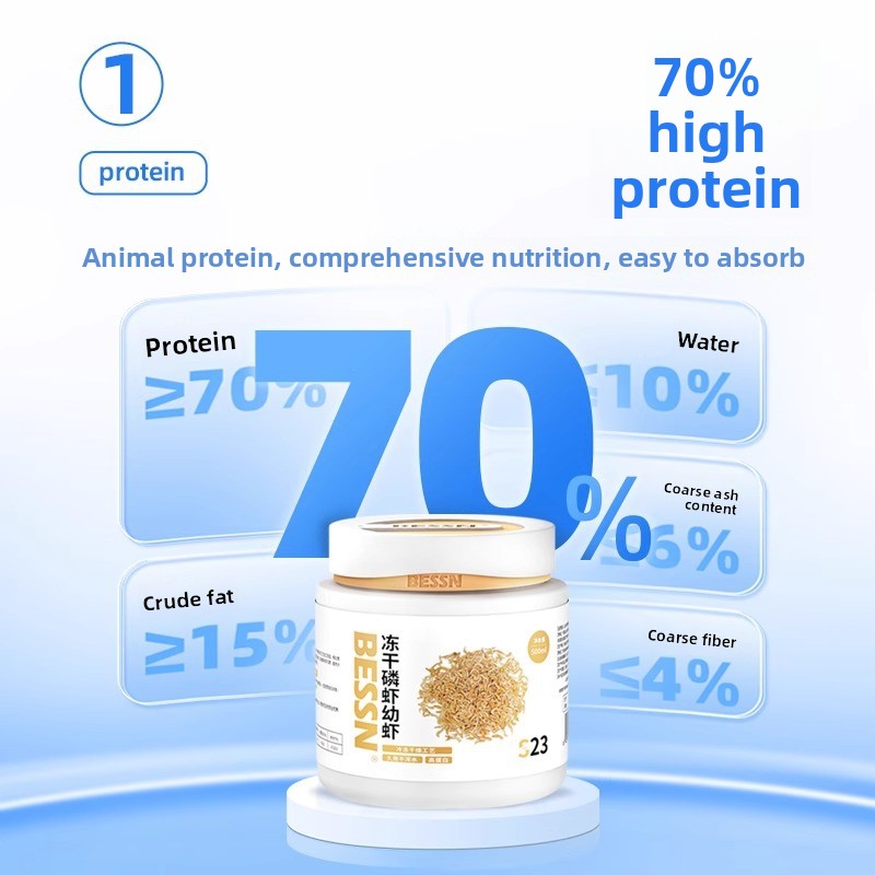 BESSN gevriesdroogde krill- en - Baby Food High In Protein recensie en prijs