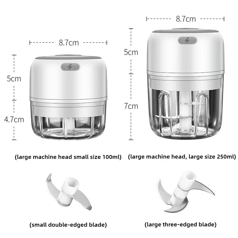 Elektrische Mini Knoflook Chop - Baby Food Kids recensie en prijs