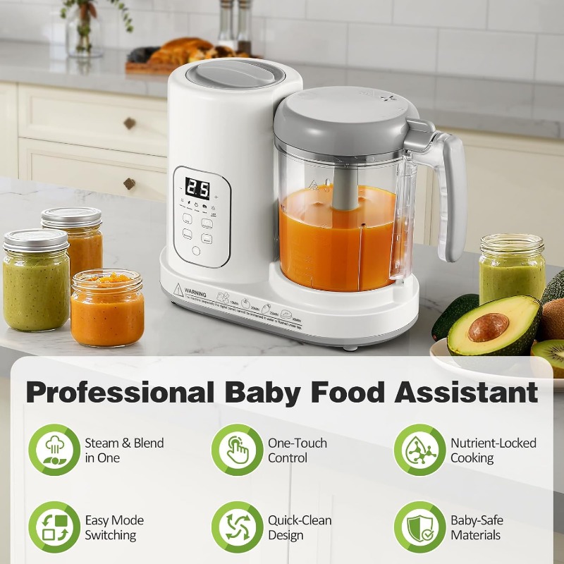 Babyvoedselmaker Stoomkoker Bl - Baby Food Blender recensie en prijs
