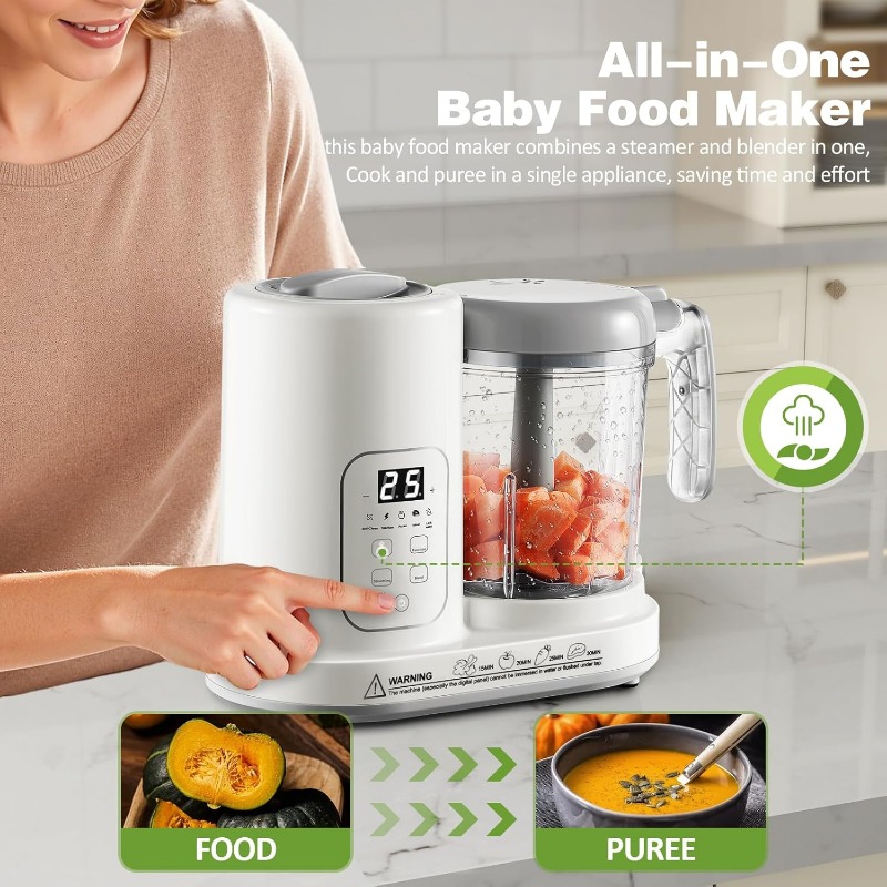 Babyvoedselmaker Stoomkoker Bl - Baby Food Blender recensie en prijs