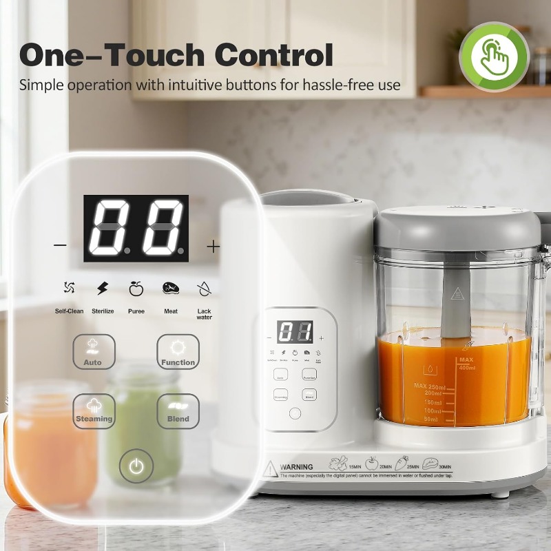 Babyvoedselmaker Stoomkoker Bl - Baby Food Blender recensie en prijs