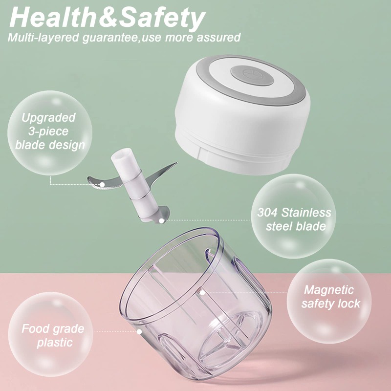 250ML elektrische knoflookmole - Baby Food Blender recensie en prijs