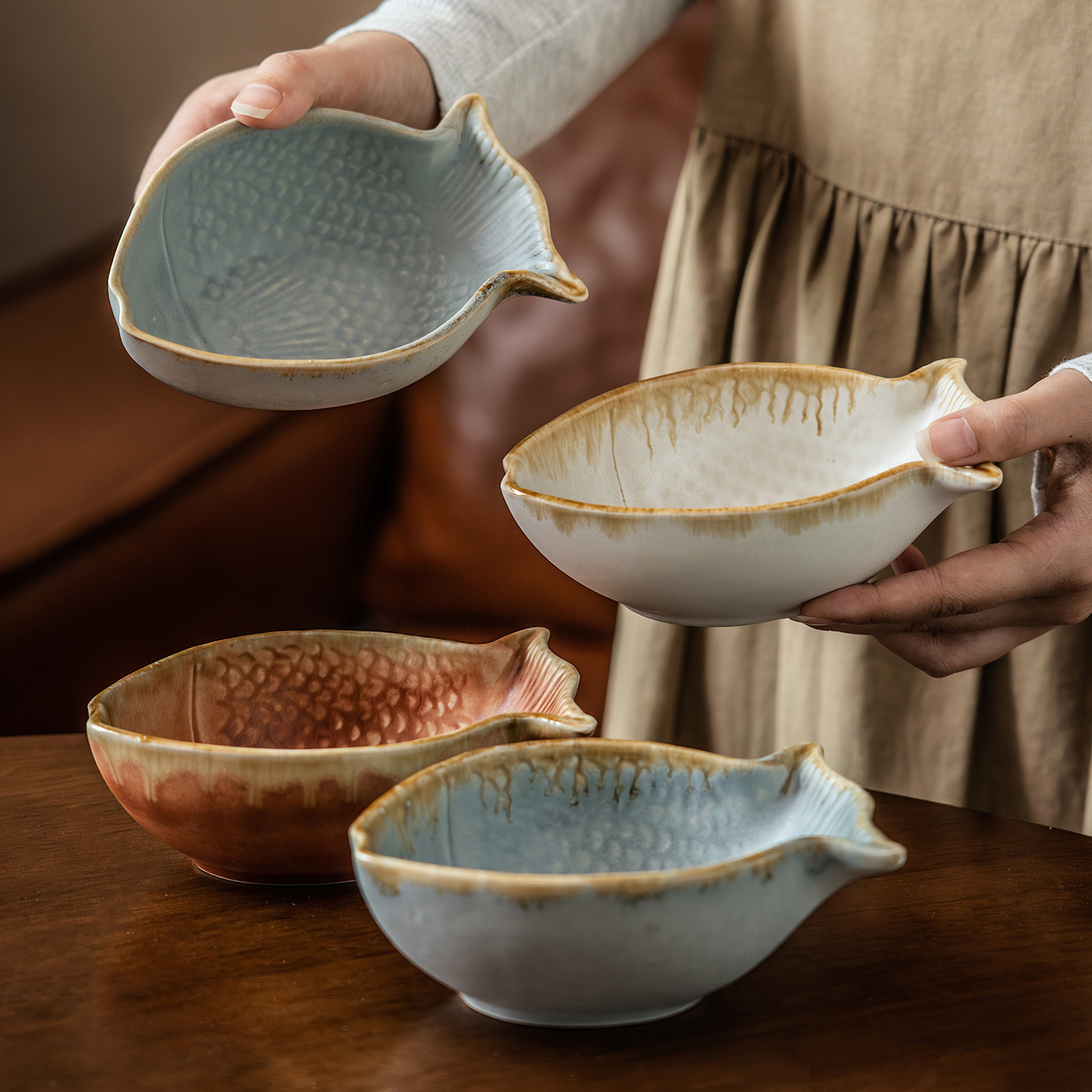 Creatieve visvorm keramische k - Baby Food Restaurant recensie en prijs