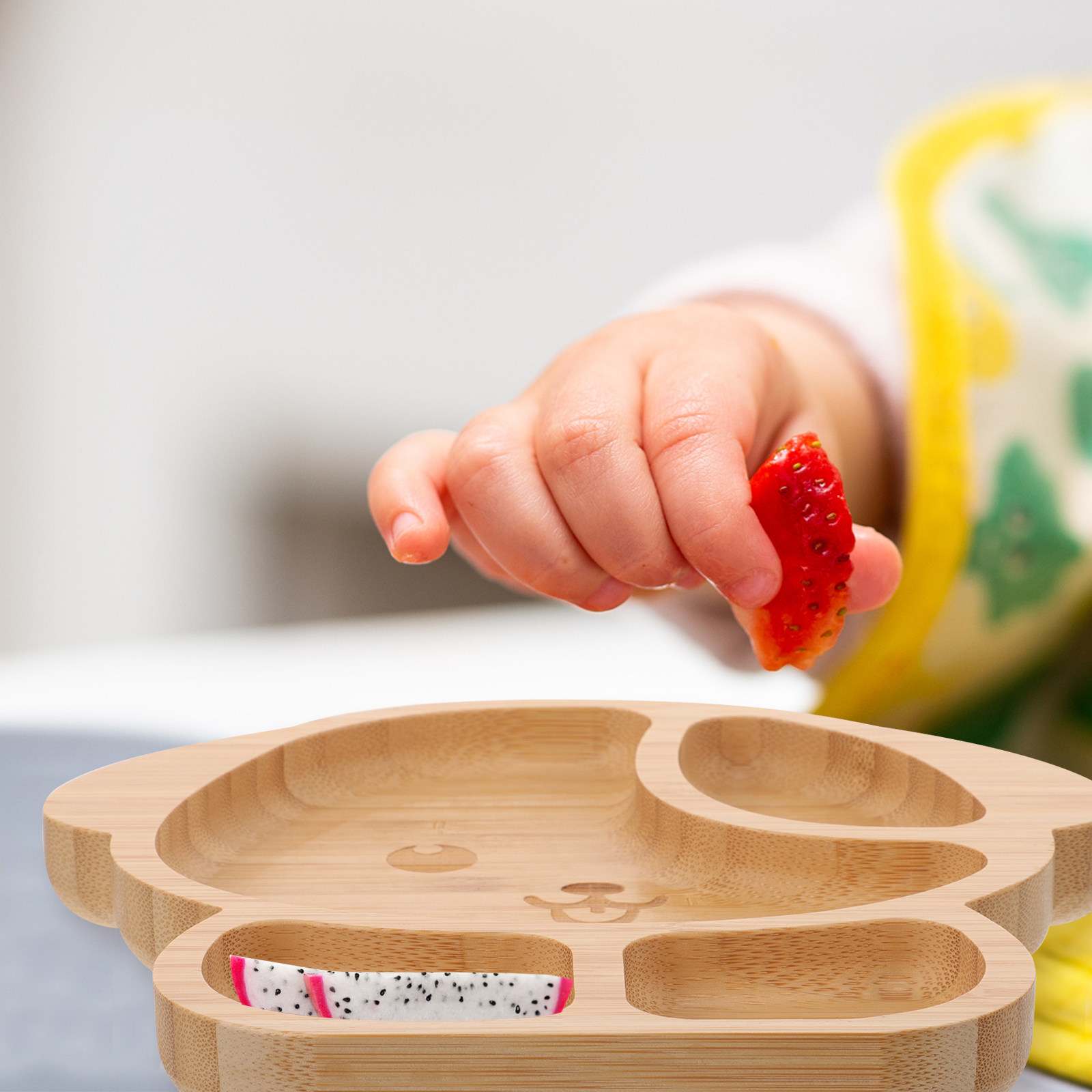 Gescheiden siliconen bamboe di - Baby Food Dogs recensie en prijs