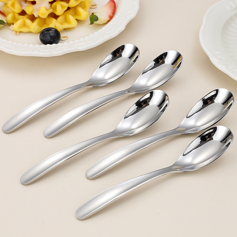 Verdikte lepel met platte bode - Baby Food Eating recensie en prijs