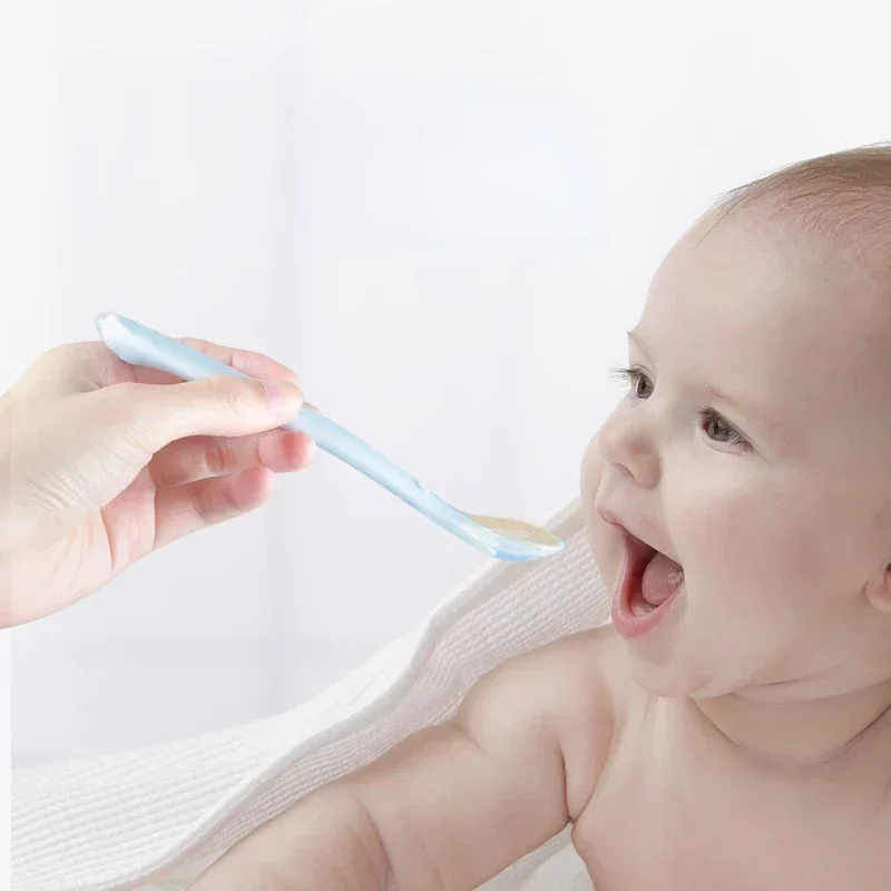 Zachte siliconen babylepel, aa - Baby Food Nutrition recensie en prijs