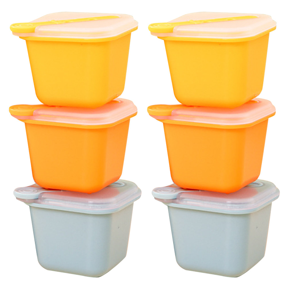 6-delige siliconen ijsblokjesv - Baby Food Restaurant recensie en prijs