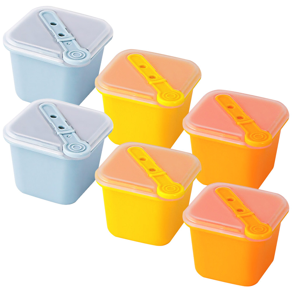 6-delige siliconen ijsblokjesv - Baby Food Restaurant recensie en prijs