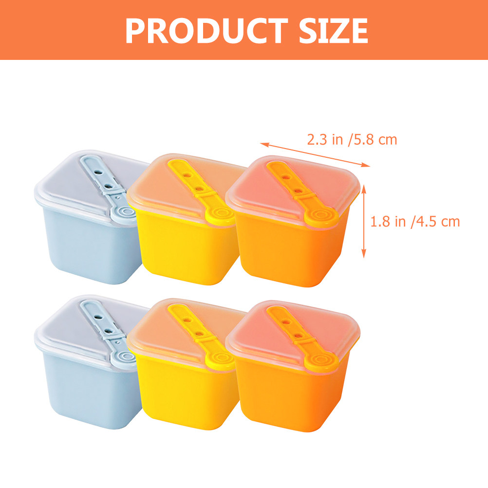 6-delige siliconen ijsblokjesv - Baby Food Restaurant recensie en prijs
