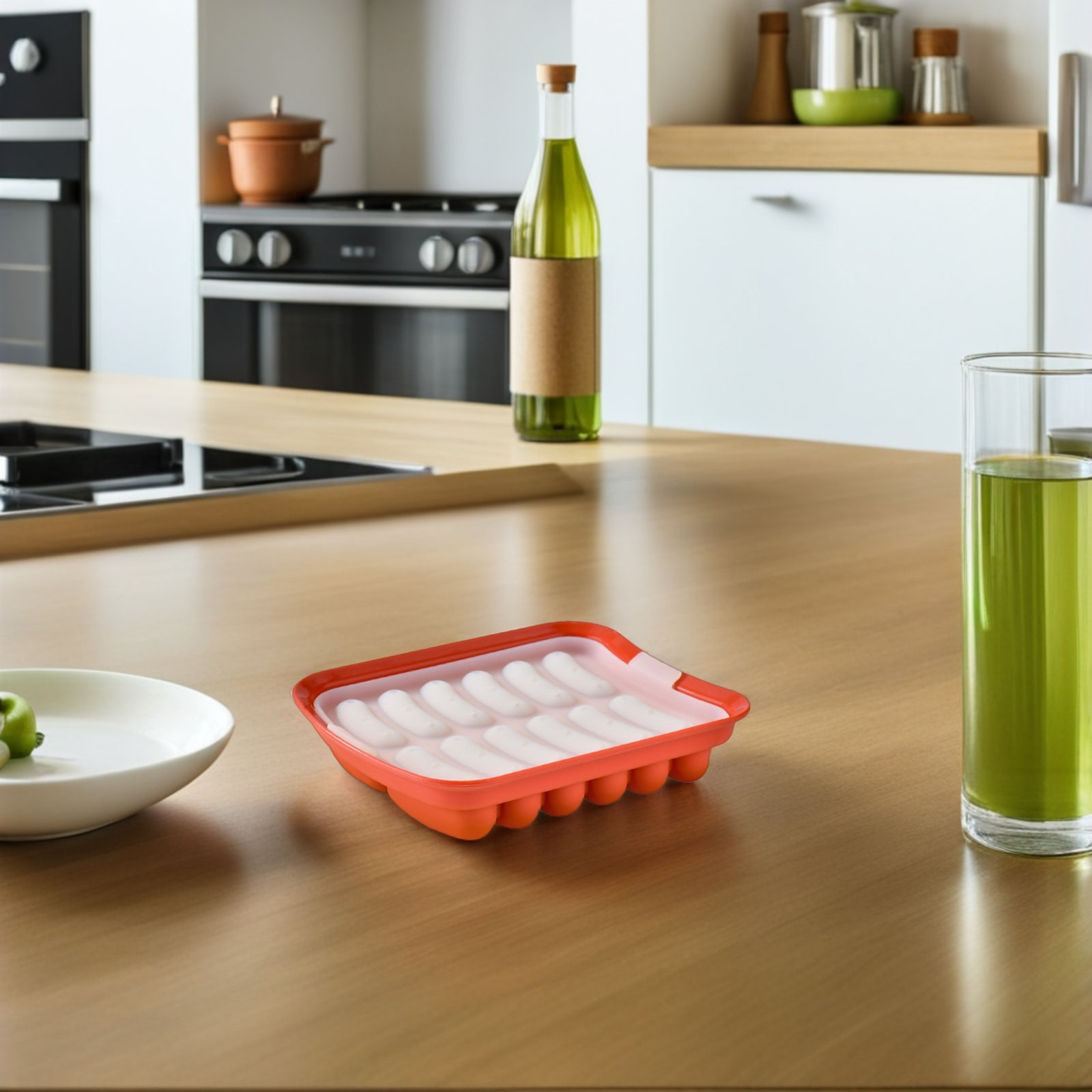 Silicone worstvorm met 12 holt - Baby Food Dogs recensie en prijs