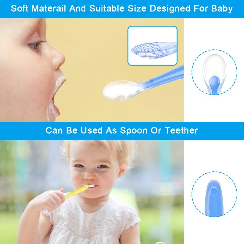 BPA-vrije siliconen babylepels - Baby Food Nutrition recensie en prijs