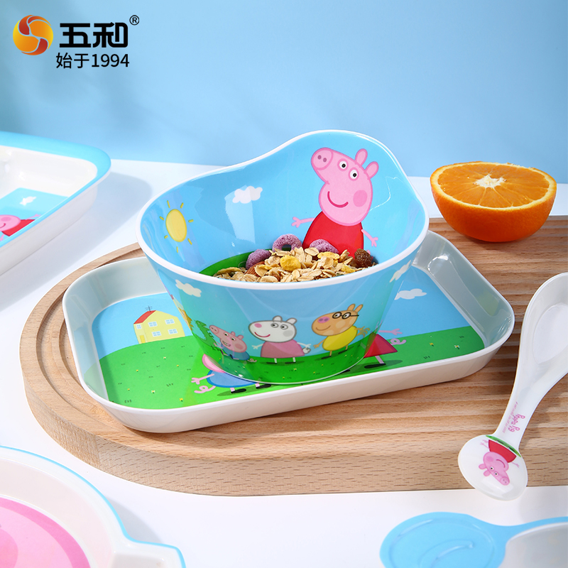 Peppa Pig Servies Cartoon Sala - Baby Food Eating recensie en prijs